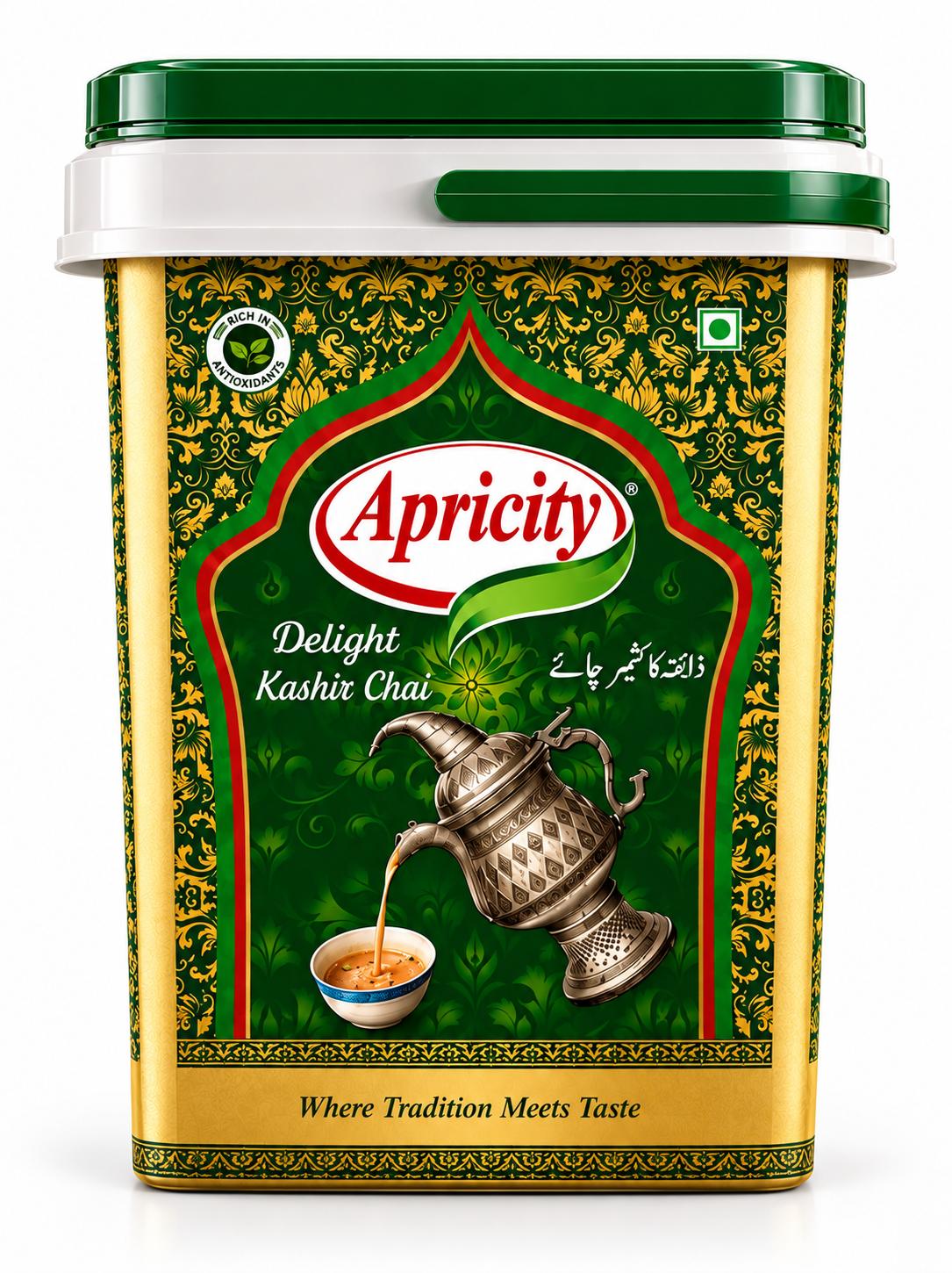 APRICITY DELIGHT KASHIR CHAI 1KG JAR